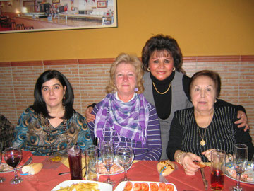 Paqui,Mary, Juanita