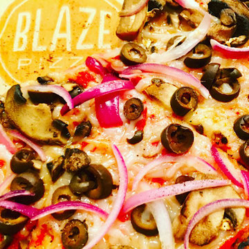 pizza from blaze pizza