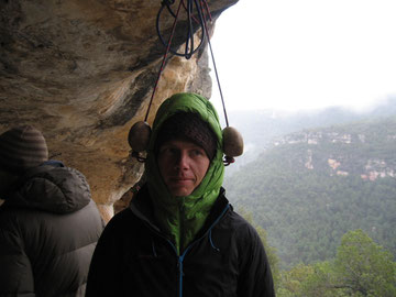 Jomo getting mad from rock rings training in ABC.