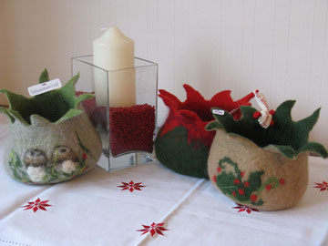 "Schwammerlzeit", "Weihnachtsstern", "Ilex"