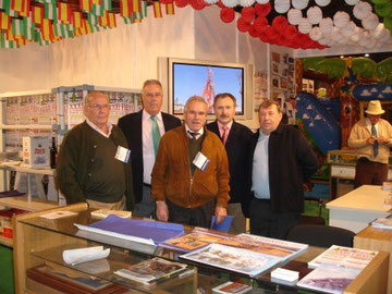 Stand de la Asociación en la Exposición Palacio Congresos en Sevilla