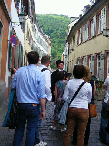 Stadtrallye Heidelberg mit Zeitzeugen