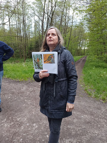 Vogelstimmenwanderung am 28.04.24 - Eva Kübler