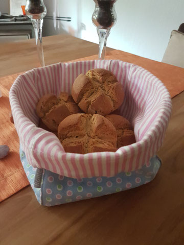 Joghurt Zitronen Brötchen