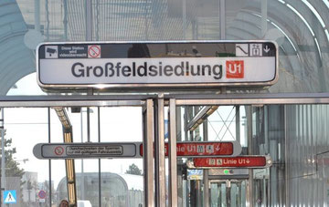 UBahnstation Großfeldsiedlung