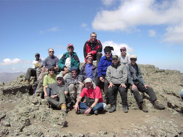 Ras Dashen 4530 m der höchste Berg Äthiopiens und der vierthöchste Berg Afrikas.