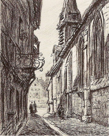 Rue de l'ancienne prison.