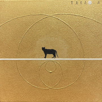 SPACE TIME TRAVELER  45   180mm*180mm   S0   2025  acrylic on canvas