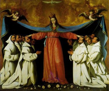 Virgen de los Cartujos. Zurbarán