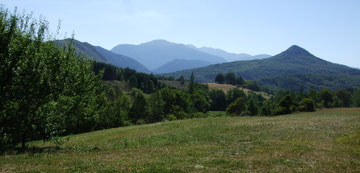 Vue sur la vallée de l'Aude