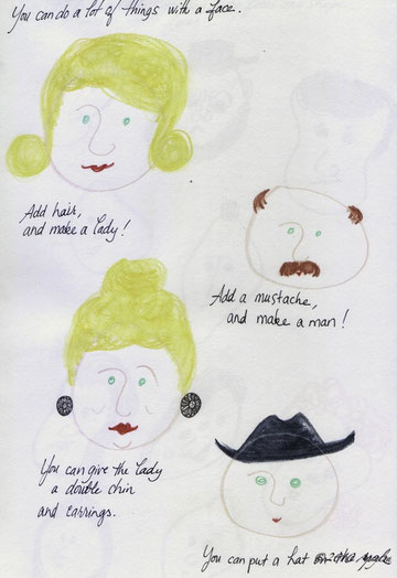and I drew…