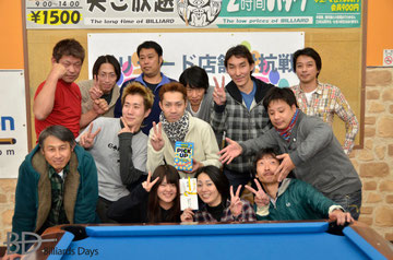 優勝のジョージア妻田店（A・Bチーム合同）