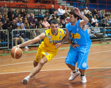 Mirko Cavallaro, top scorer con 29 punti (Foto Paola Trapelli)