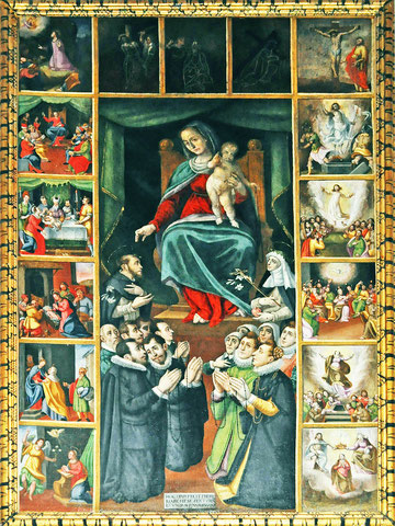 Luri - Eglise St Pierre - Rosaire - GB Aiccardo & A Castellani 16è