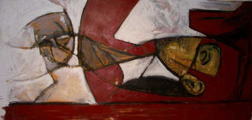 Huile sur toile