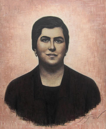 María Díaz González 'matancera' - 60 x 73 cms.