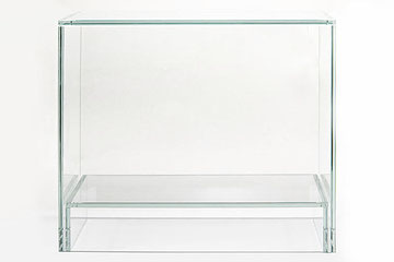 Weißglas, Optiwhite, Vitrine, Haube nach Maß, Glashaube nach Maß