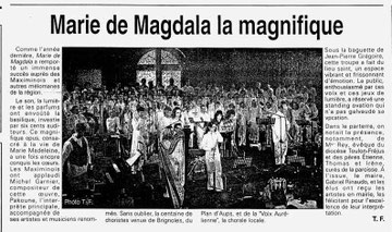 Concert Basilique Saint Maximin 2005