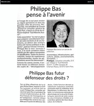 article Manche Libre, 22.01.2011