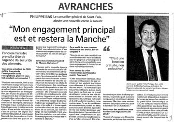 article de la Manche Libre paru le 03.02.2011