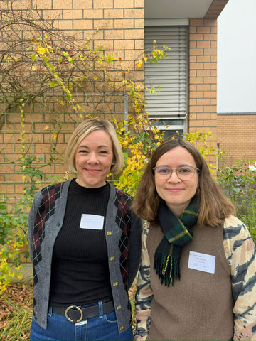 Isabel Fraas (l.), Maike Busson-Spielberger (r.)