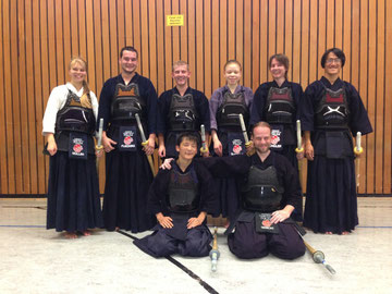 Training mit Kato Taishi vom Deutsch-Japanischen Sportaustausch in Fulda