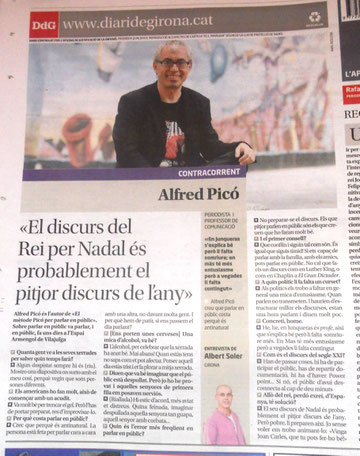 Contraportada del Diari de Girona