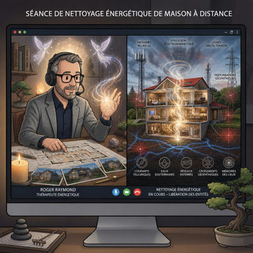 Nettoyage énergétique des maisons à distance - Le pélerin du bien-être.fr