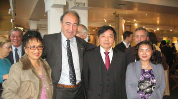 millenaire Hanoi avec Yves Gazzo et S.E.Le Kinh Tai, Ambassadeur du Viet Nam en France