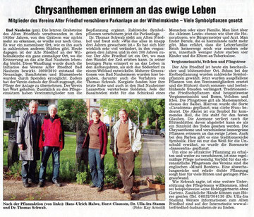 Wetterauer Zeitung vom 21. Mai 2012