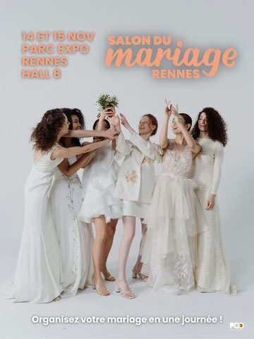 Salon du Mariage de Rennes 14 et 15 Novembre 2026