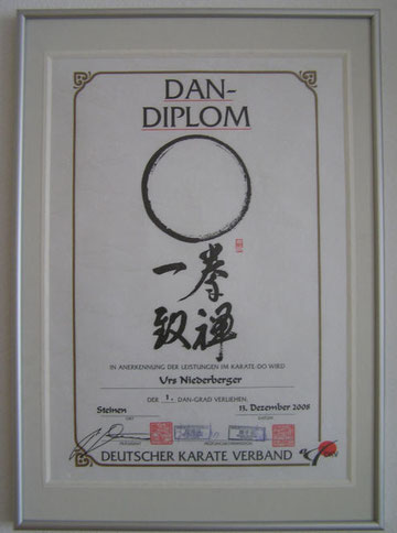 Highlight 2008, Dan-Diplom vom 13.12.2008