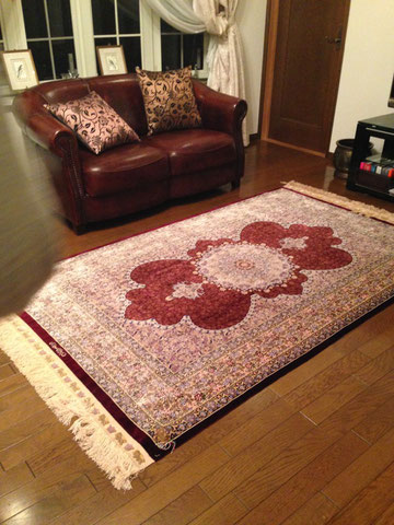 SILKドザールサイズ約200x150 商品ページへ - ペルシャ絨毯 SILKドザールサイズ約200x150 商品ページへ - ペルシャ絨毯
