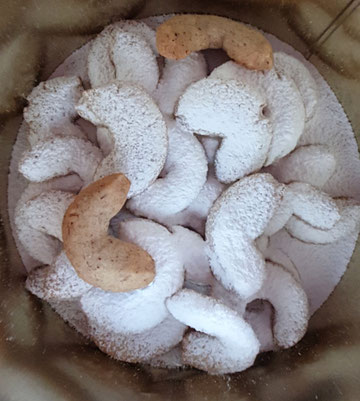 Vanillekipferl klassisch wie von Oma