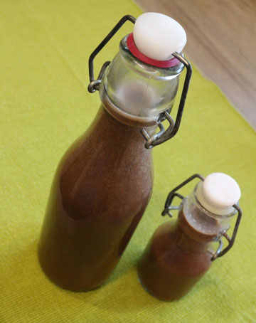 homemade chocolate liqueur