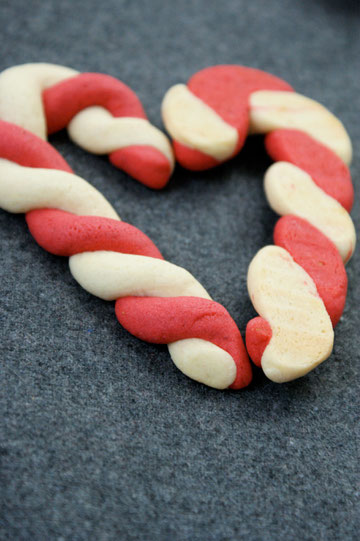 Zuckerstangen-Kekse