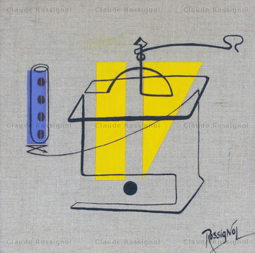 Moulin jaune - Claude Rossignol