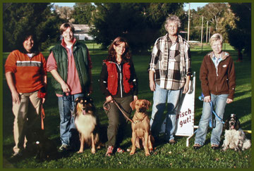 Abschlussfoto Agility Anfänger by Pia