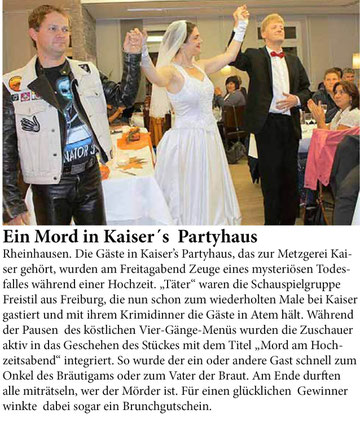 Breisgauer Wochenbericht 24.10.2012
