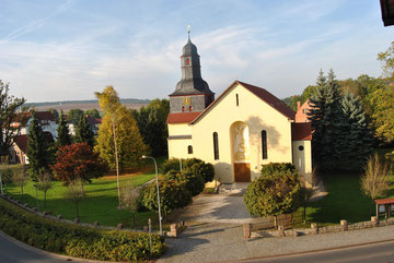 Unsere Pfarrkirche"Sankt Andreas" in Teistungen.