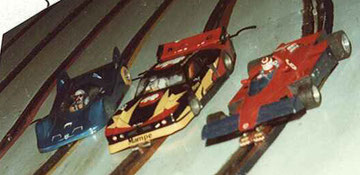 Slot cars de Serge Lambert à Bordeaux 1982