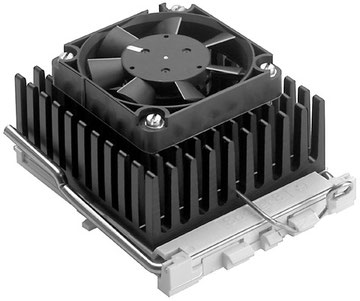 Fischer Elektronik ファンヒートシンク LA ICK PRO 25 F 12