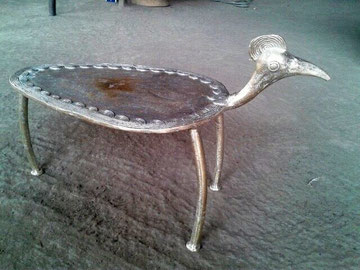 Tabouret au calao