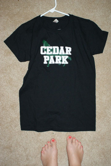 Cedar Park High School! Mit dem Timberwolves! :-)