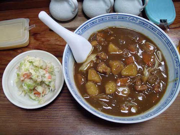 なにやさんの米粉麺カレー（特別メニュー）