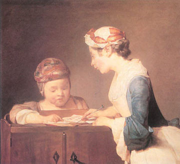 Chardin - La maestrina