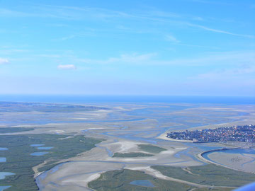 La Baie de Somme et le village de Le Crotoy © Découvrons la Baie de Somme