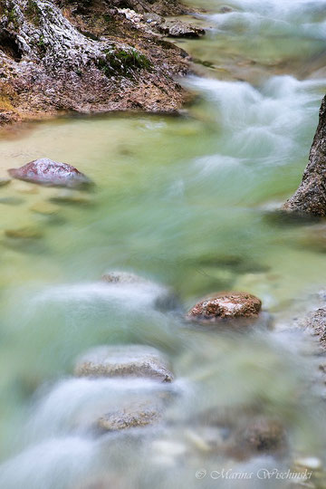 - 2 - Teilabschnitt der Klamm