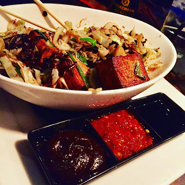 tofu bowl at jinja