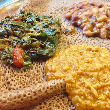 ethiopian injera from talking drums